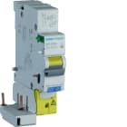 Hager - Bloc différentiel 25A 300mA 1P+N type F à bornes décalées