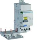 Hager - Bloc différentiel 25A 300mA 3P+N type F à bornes décalées