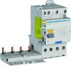 Hager - Bloc différentiel double sortie 40A 300mA 4P type F à bornes alignées