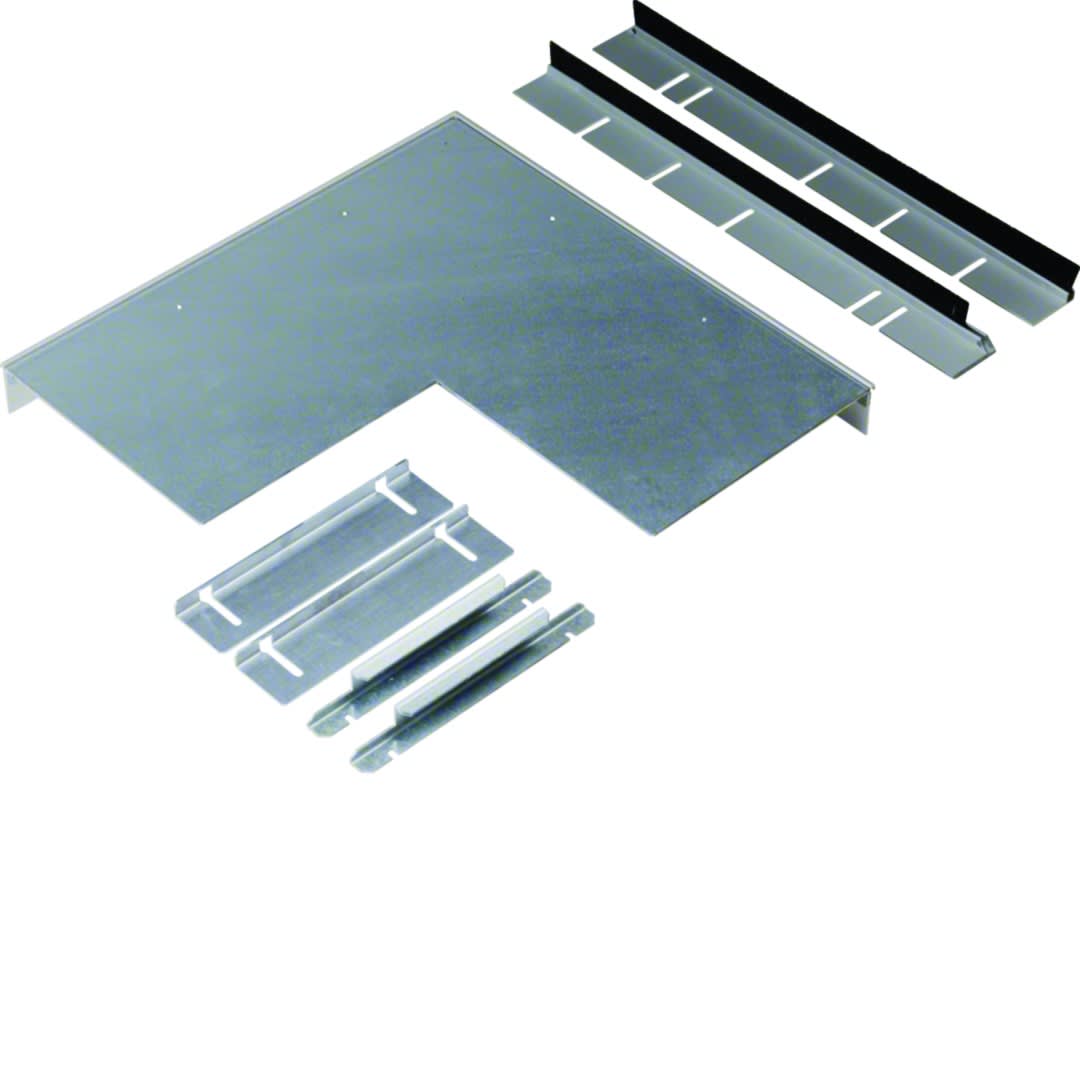 Hager - Couvercle pour angle plat interieur, pour goulotte sol, BKB 25085