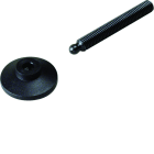 Hager - Set de nivellement M8x60mm, 8 pièces, avec isolation phonique pour BKB/BKG