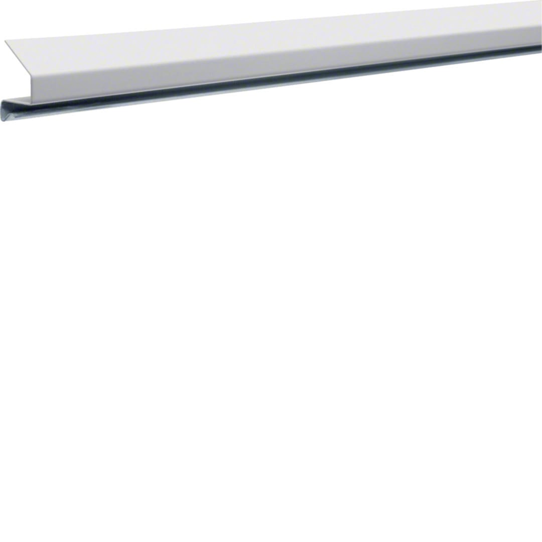 Hager - Socle lateral pour BKIS epais 12,5mm simple hauteur acier RAL 9010 blanc paloma