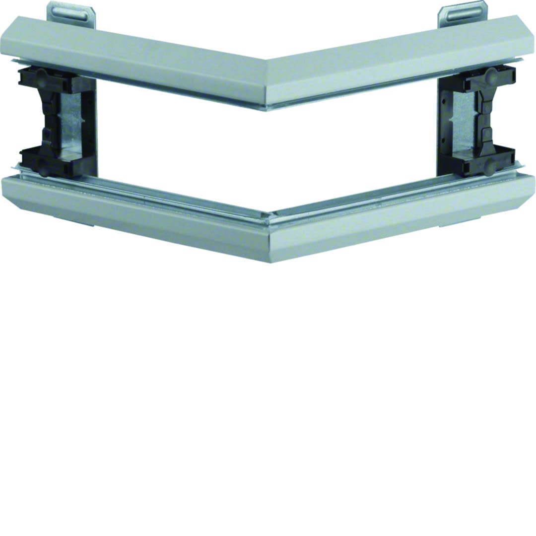 Hager - Angle extérieur pour BKIS épais 12,5mm simple hauteur acier (VERZ) zingué