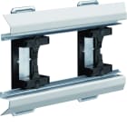 Hager - Angle intérieur pour BKIS épais 12,5mm simple hauteur acier RAL9016 Pure