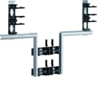 Hager - Té pour BKIS épais 12,5mm double hauteur acier RAL 9016 Pure