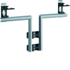 Hager - Té pour BKIS épais 12,5mm simple hauteur acier (VERZ) zingué