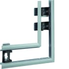 Hager - Angle plat pour BKIS épais 25mm simple hauteur acier (VERZ) zingué