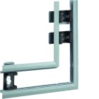 Hager - Angle plat pour BKIS épais 25mm simple hauteur acier (VERZ) zingué