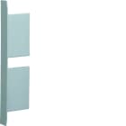 Hager - Embout pour BKIS épais 25mm 2 compart acier (VERZ) zingué