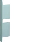 Hager - Embout pour BKIS épais 25mm 2 compart acier (VERZ) zingué