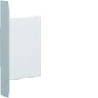 Hager - Embout pour BKIS épais 25mm acier RAL 9016 Pure