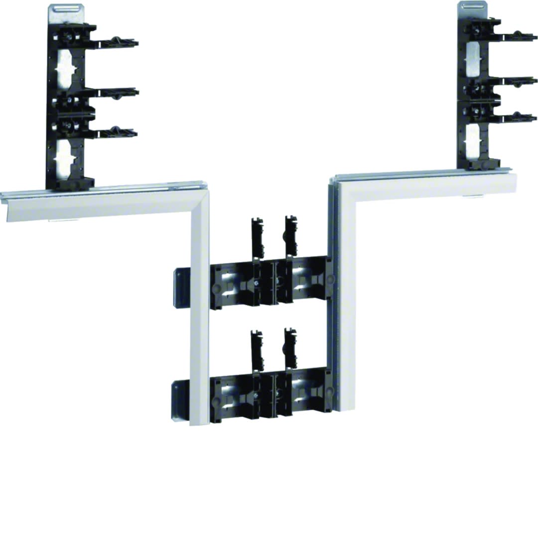 Hager - Té pour BKIS épais 25mm acier double hauteur RAL 9016 Pure