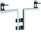 Hager - Té pour BKIS épais 25mm acier simple hauteur RAL 9016 Pure