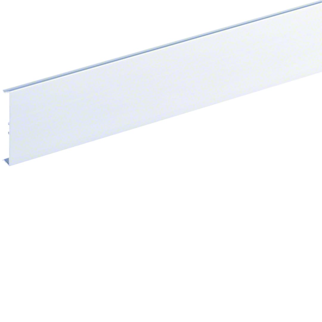 Hager - Couvercle de goulotte pour BRP-BRAP hauteur 80mm alu anodisé naturel (ELN)