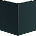 Hager - Couvercle angle exterieur noir graphite