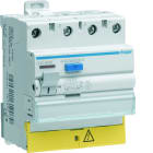 Hager - Interrupteur différentiel 40A 30mA 3P+N type AC à bornes décalées