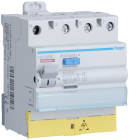Hager - Interrupteur différentiel 25A 100mA 3P+N type AC à bornes décalées