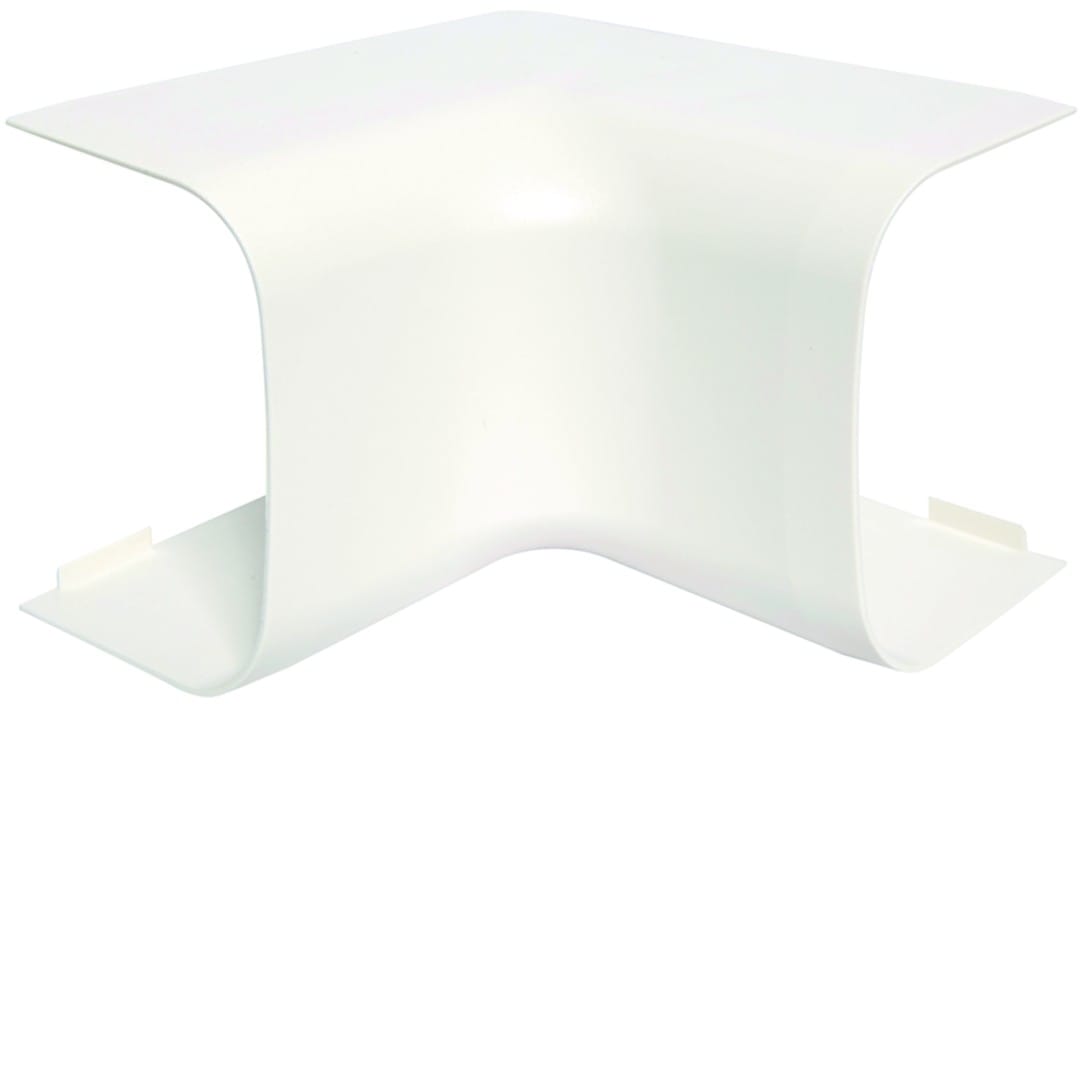 Hager - Angle intérieur pour goulotte de climatisation CLM 50 x 65 mm Blanc paloma