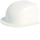 Hager - Passage de mur pour goulotte de climatisation CLM 50 x 65 mm Blanc paloma
