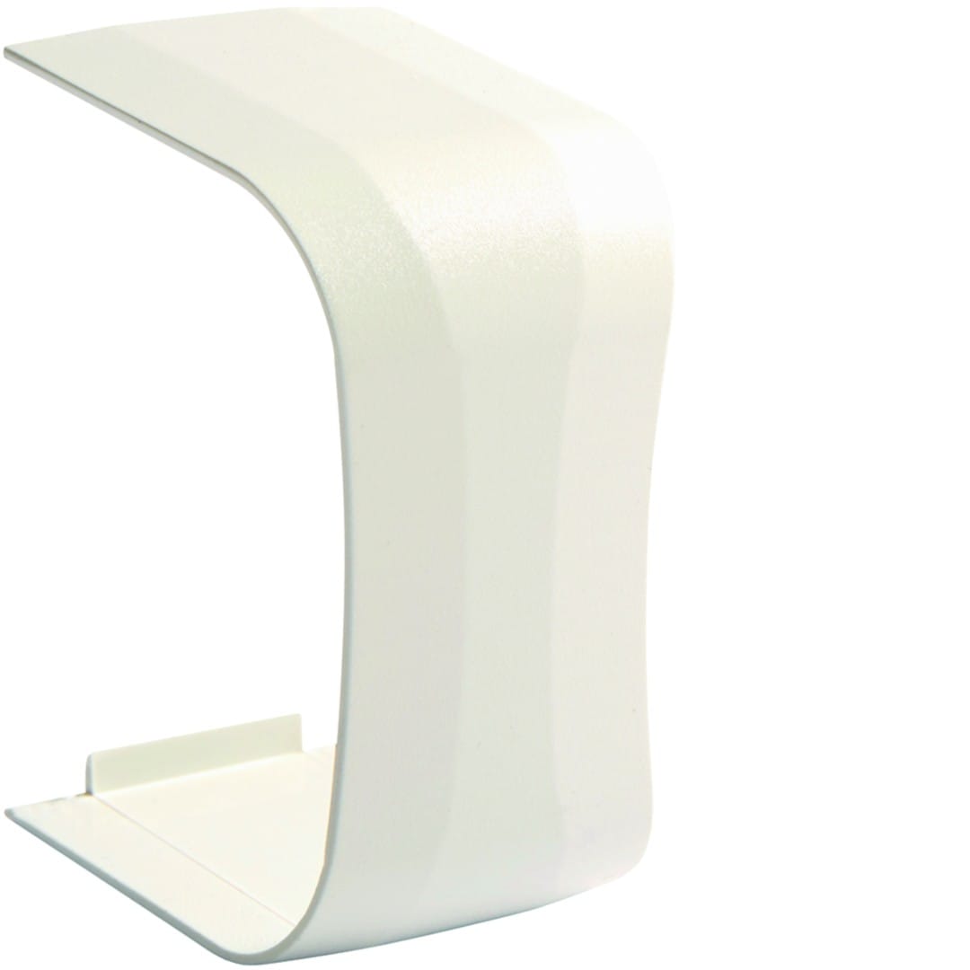 Hager - Joint de couvercle pour goulotte de climatisation CLM 50 x 65 mm Blanc paloma