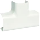 Hager - Té de dérivation pour goulotte de climatisation CLM 50 x 65 mm Blanc paloma