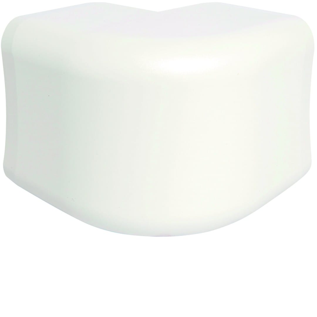 Hager - Angle extérieur pour goulotte de climatisation CLM 65 x 90 mm Blanc paloma