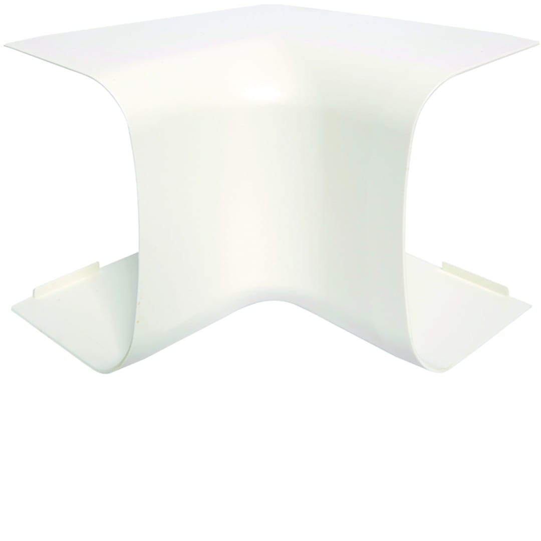 Hager - Angle intérieur pour goulotte de climatisation CLM 65 x 90 mm Blanc paloma