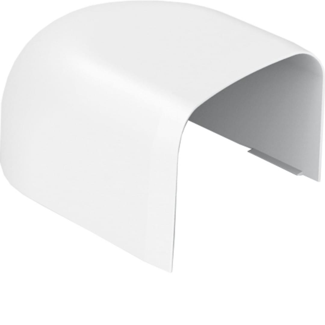 Hager - Embout pour goulotte de climatisation CLM 65 x 90 mm Blanc paloma