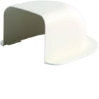 Hager - Passage de mur pour goulotte de climatisation CLM 65 x 90 mm Blanc paloma