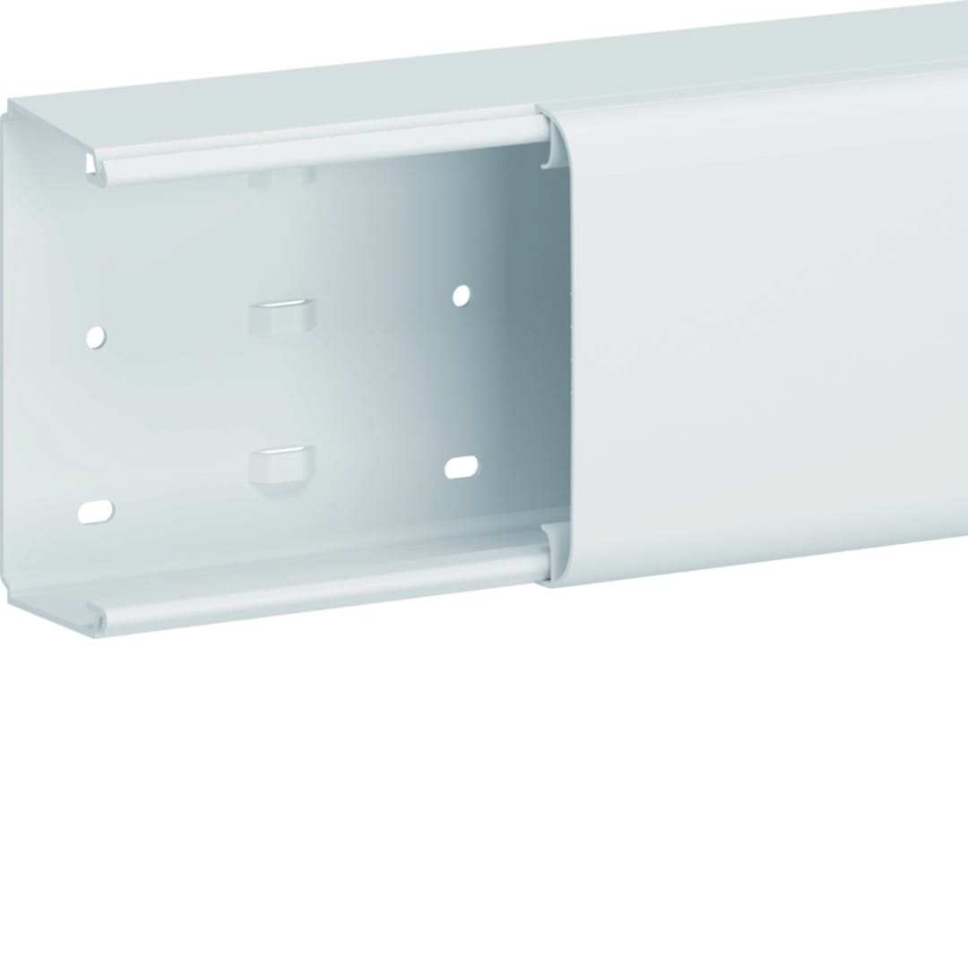 Hager - Goulotte pour climatisation et pompe à chaleur CLM 75 x 125 mm Blanc paloma