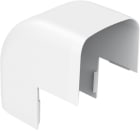 Hager - Angle extérieur pour goulotte de climatisation CLM 75 x 125 mm Blanc paloma