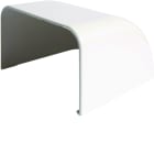 Hager - Embout pour goulotte de climatisation CLM 75 x 125 mm Blanc paloma