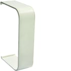 Hager - Joint de couvercle pour goulotte de climatisation CLM 75 x 125 mm Blanc paloma