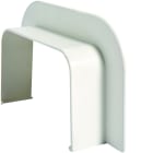 Hager - Joint mural pour goulotte de climatisation CLM 75 x 125 mm Blanc paloma