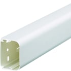 Hager - Goulotte de climatisation p50mm h65mm IK08-IK10 PVC rigide RAL 9010 blanc paloma