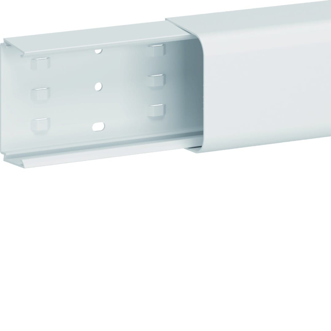 Hager - Goulotte pour climatisation et pompe à chaleur CLM 65 x 90 mm Blanc paloma