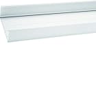 Hager - Chemin de cables office 50x160 mm, Aluminium Pure