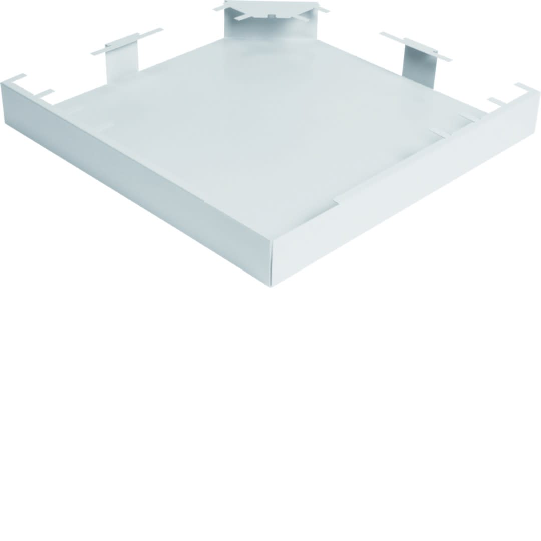 Hager - Angle plat p.DABA50160, acier, Pure
