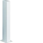 Hager - Colonnette officea h 650mm double face alu anodisé RAL 9016 Pure