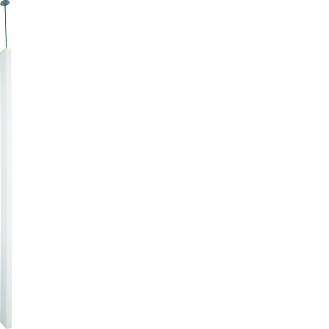 Hager - Colonne Officea 2 faces, hauteur de fixation par vérin 3000 à 3300mm, Blanc pure