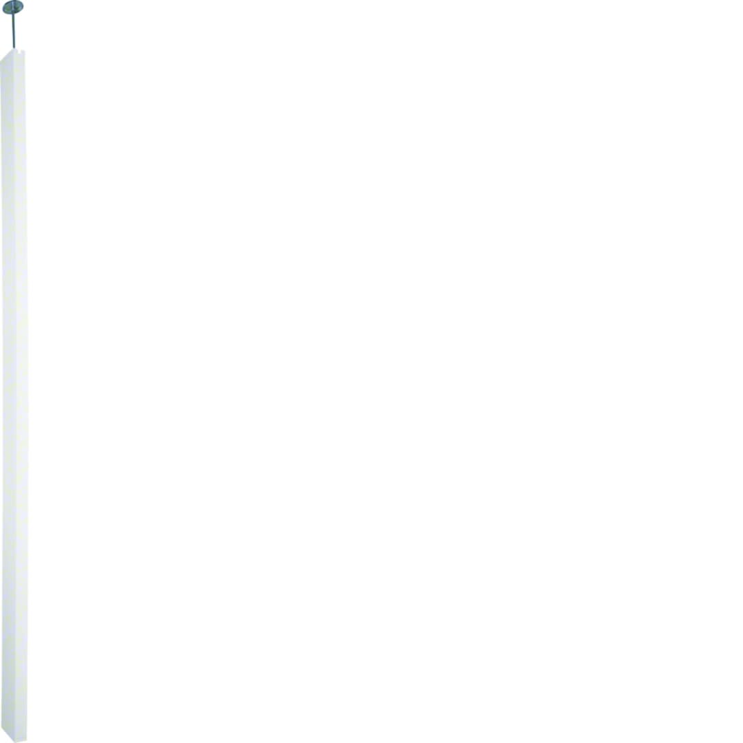 Hager - Colonne Officea 2 faces, hauteur de fixation par vérin 3300 à 3600mm, Blanc pure