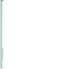 Hager - Colonne Officea 1 face, hauteur de fixation par vérin 2700 à 3000mm, Blanc pure
