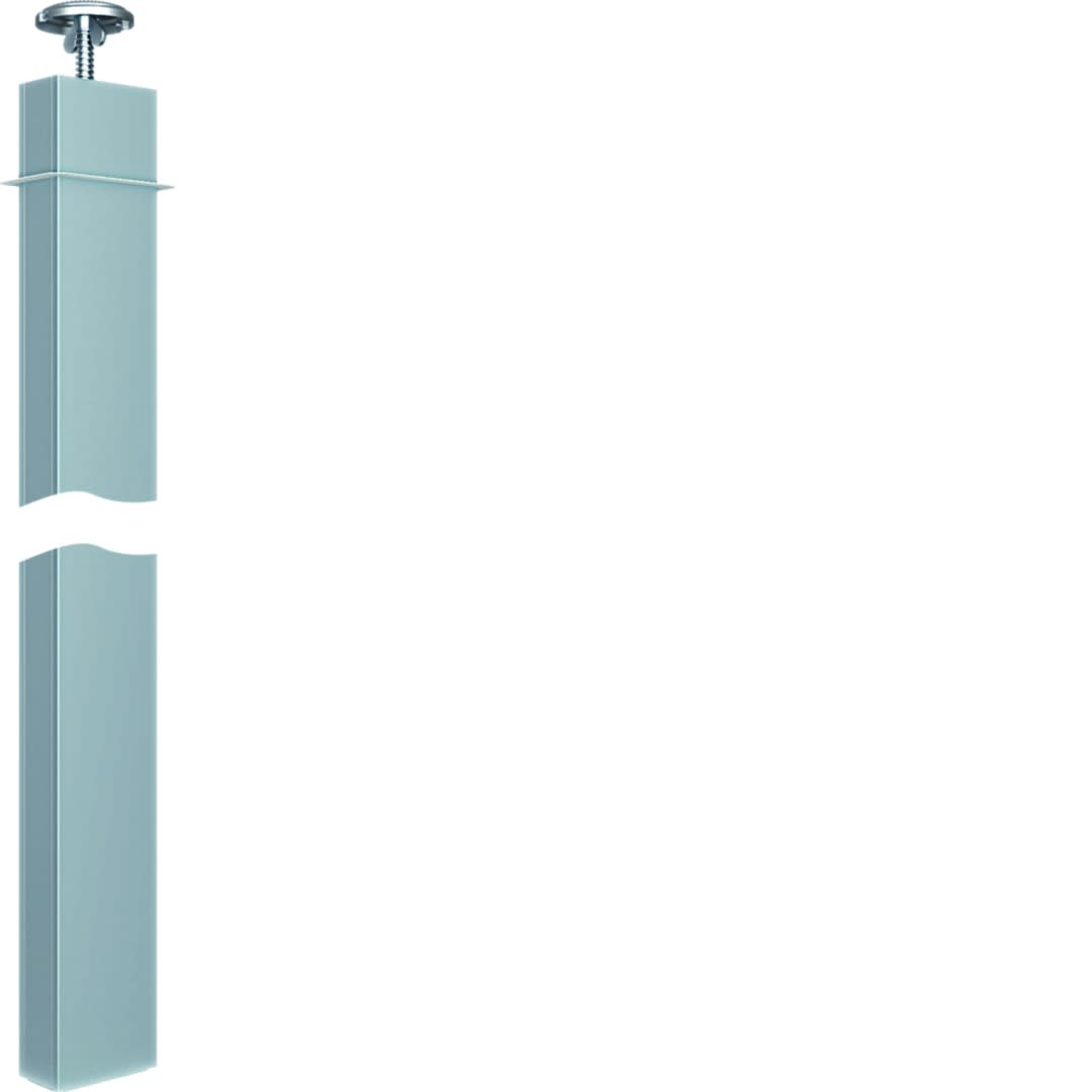 Hager - Colonne économique double face fixation vérin 2700-3000mm Alu anodisé