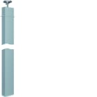 Hager - Colonne économique double face fixation vérin 3300-3600mm Alu anodisé