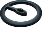 Hager - Pied design officea pour colonne mobile noir