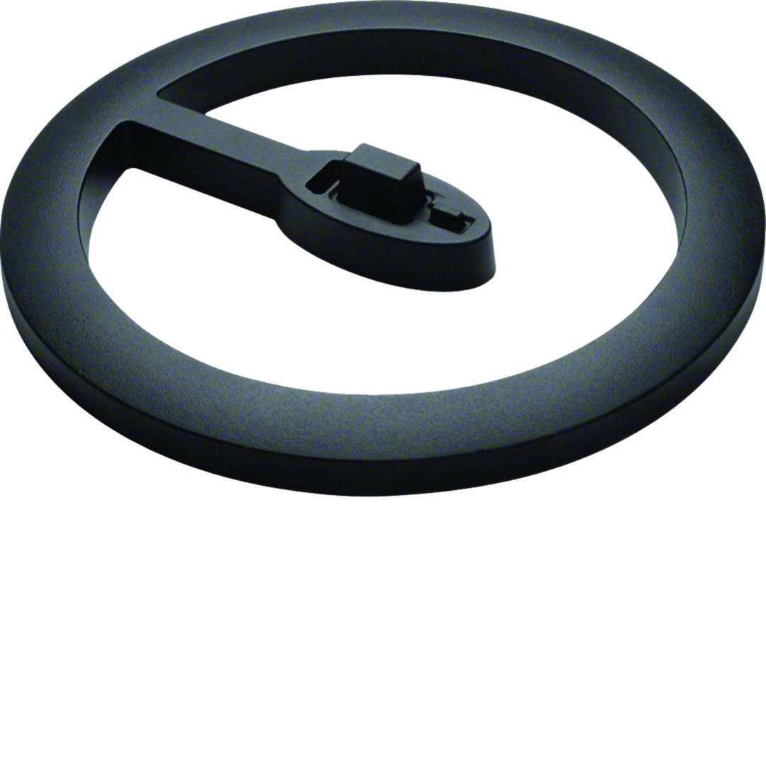 Hager - Pied design officea pour colonne mobile noir