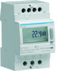 Hager - Compteur d'énergie électrique monophasé direct 63A double tarif