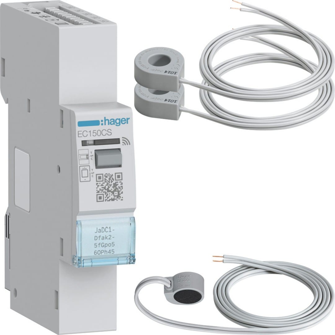 Hager - Pack compteur d'énergie 1 module