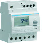 Hager - Compteur d'énergie électrique triphasé direct 63A simple tarif