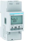 Hager - Compteur d'énergie monophasé 80A communiquant MOBDUS RS485 bornes RJ45 MID